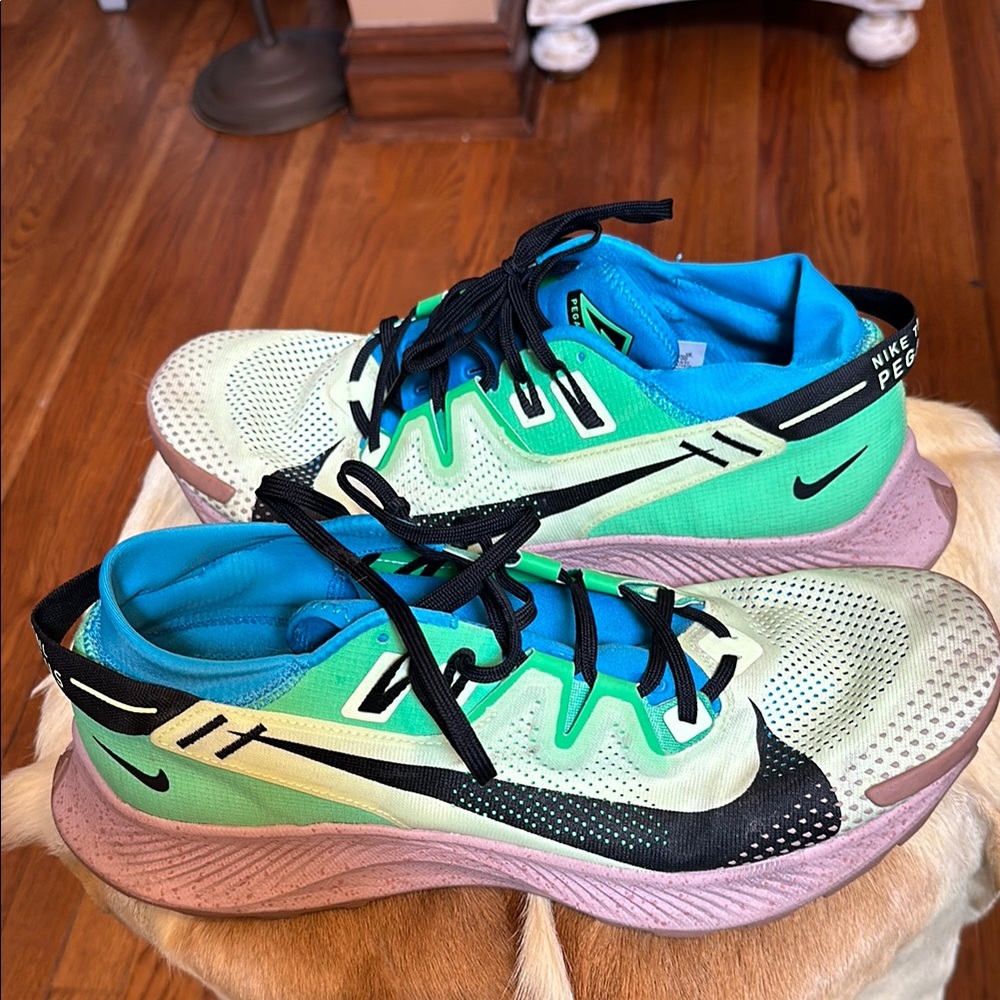 Nike trail 2  Pegasus Sneakers barely volt running shoes sz 13  ck4305 700